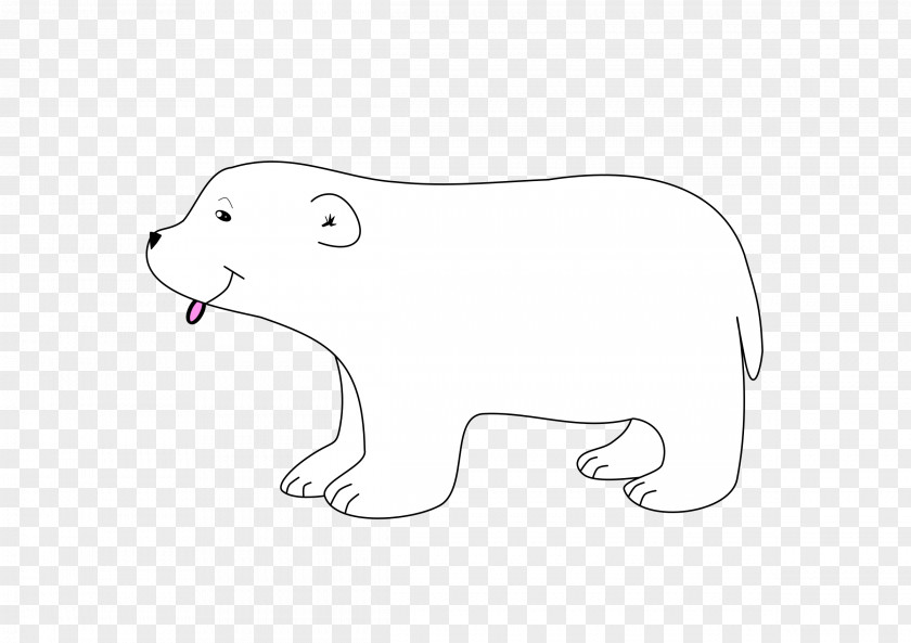 Polar Bear Cat Clip Art PNG