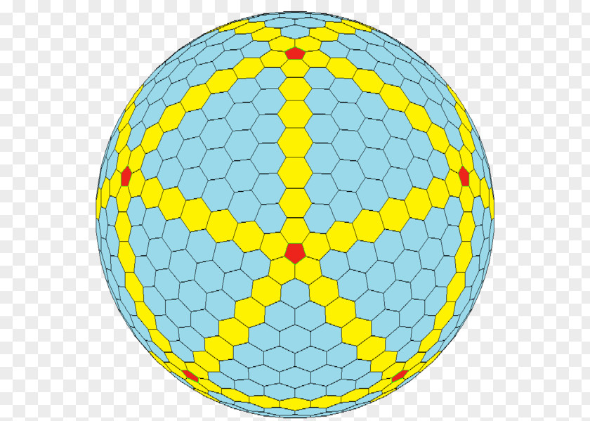 Face Goldberg Polyhedron Pentagon Hexagon PNG