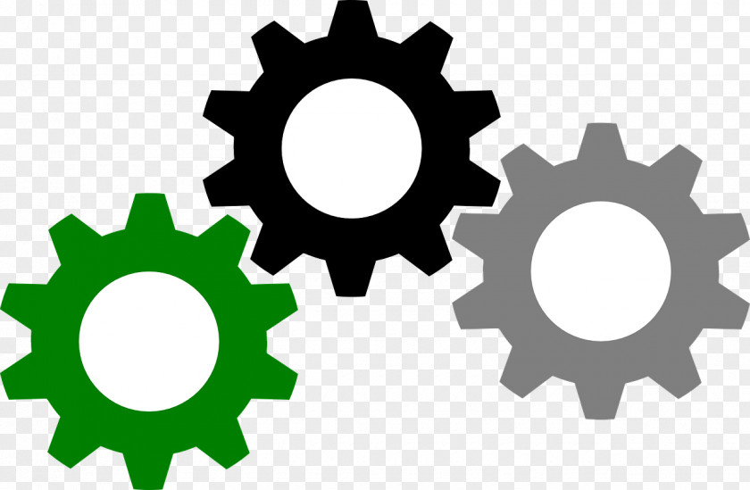 Industrail Workers And Engineers Gear Train Torque Clip Art PNG