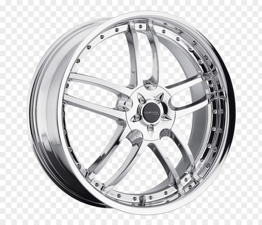 Liquid Metal Alloy Wheel Tire Custom Liquidmetal PNG