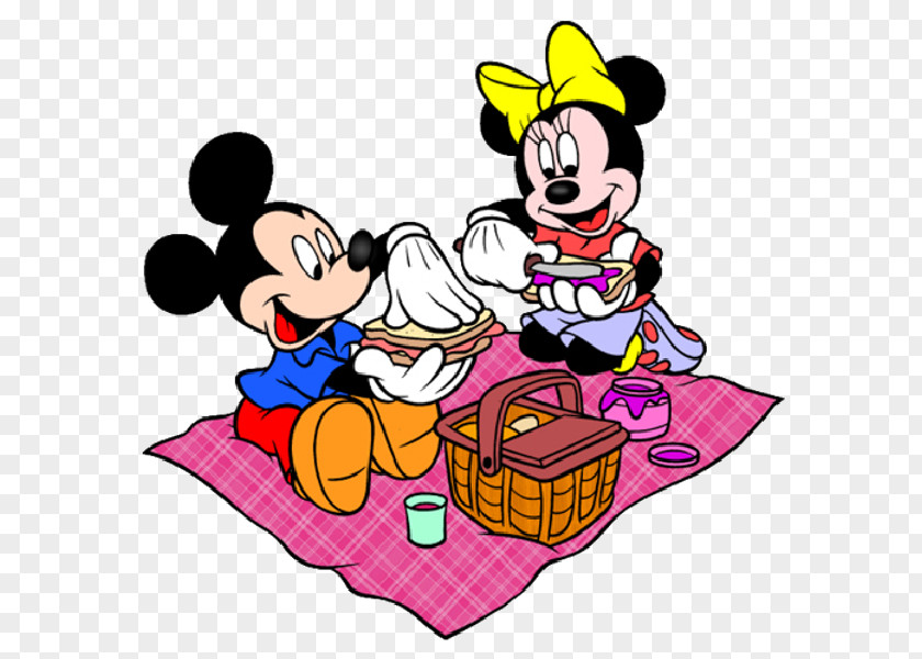 Minnie Mouse Mickey Goofy Pluto Clip Art PNG