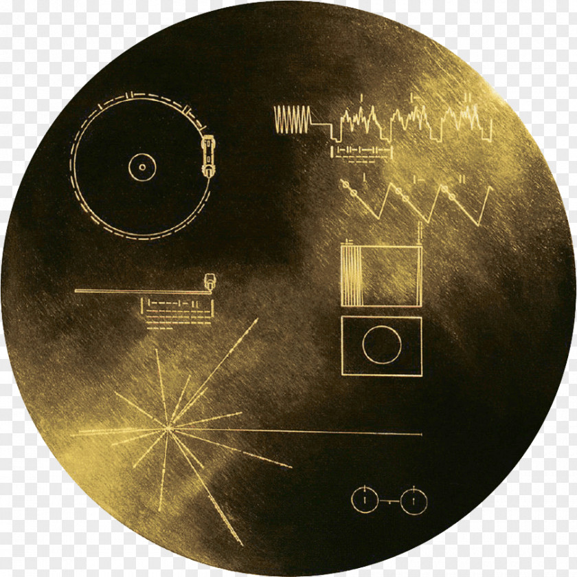 Nasa Voyager Program Golden Record 1 NASA Spacecraft PNG