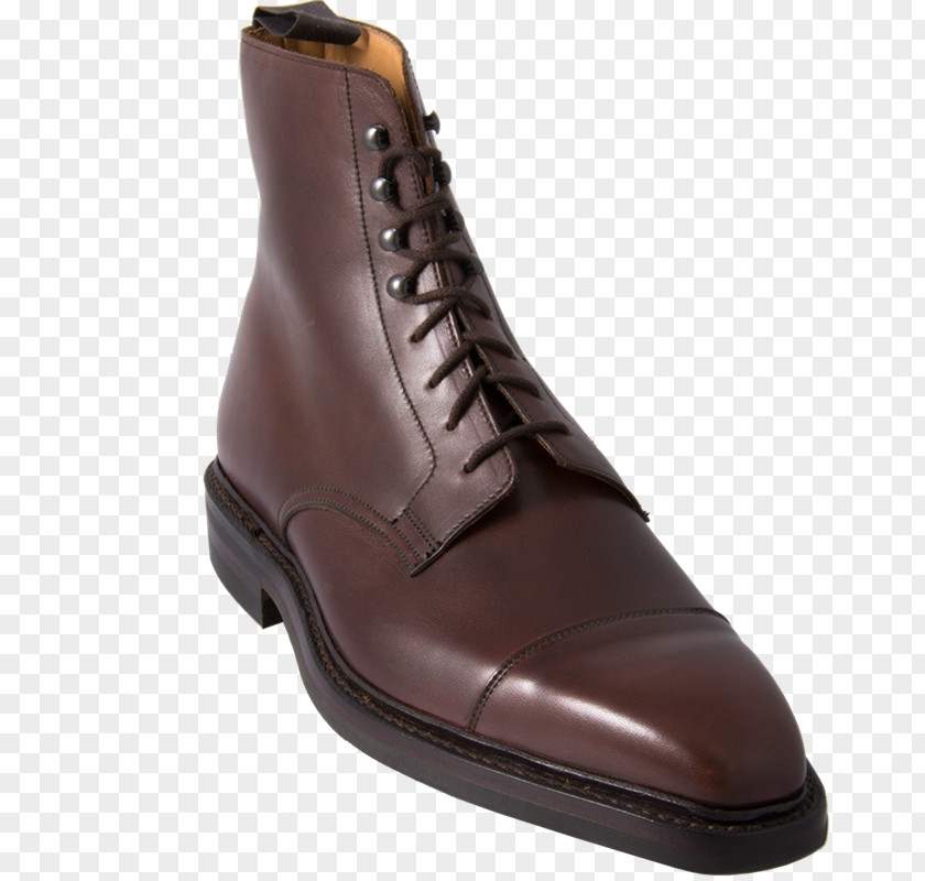 Boot Calf Shoe Crockett & Jones Leather PNG