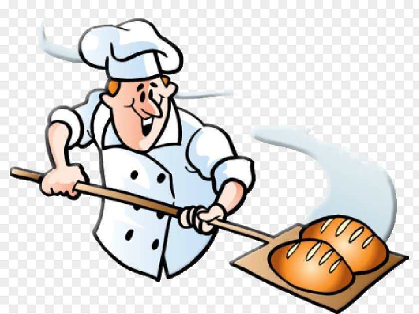 Cocinero Con Pizza Bakery Cook Bread Restaurant PNG