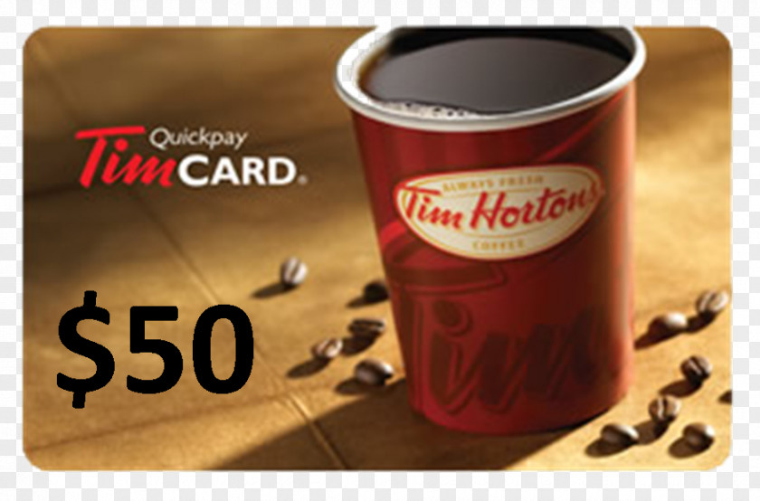 Coffee Tim Hortons Gift Card Canada PNG
