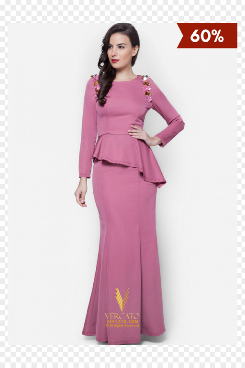 Dress Baju Kurung Gown Fashion Robe PNG