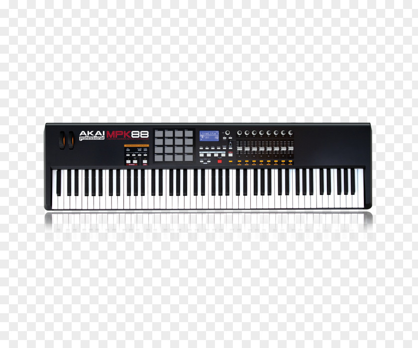 Musical Instruments Computer Keyboard Akai MPK88 MPK 88 MIDI Controllers PNG