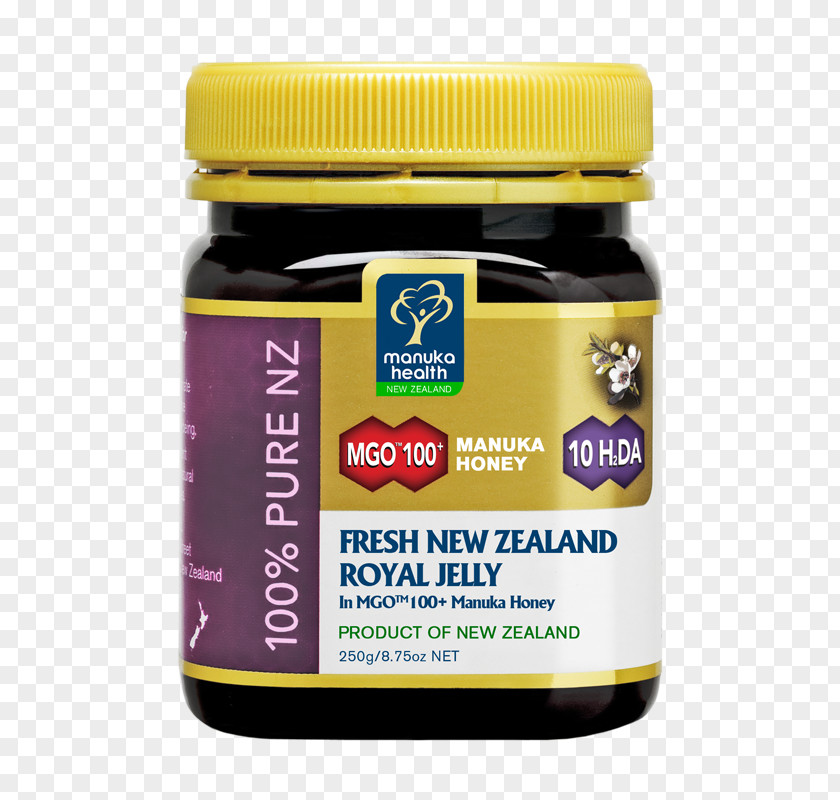 Royal Jelly Mānuka Honey Health Manuka Methylglyoxal PNG