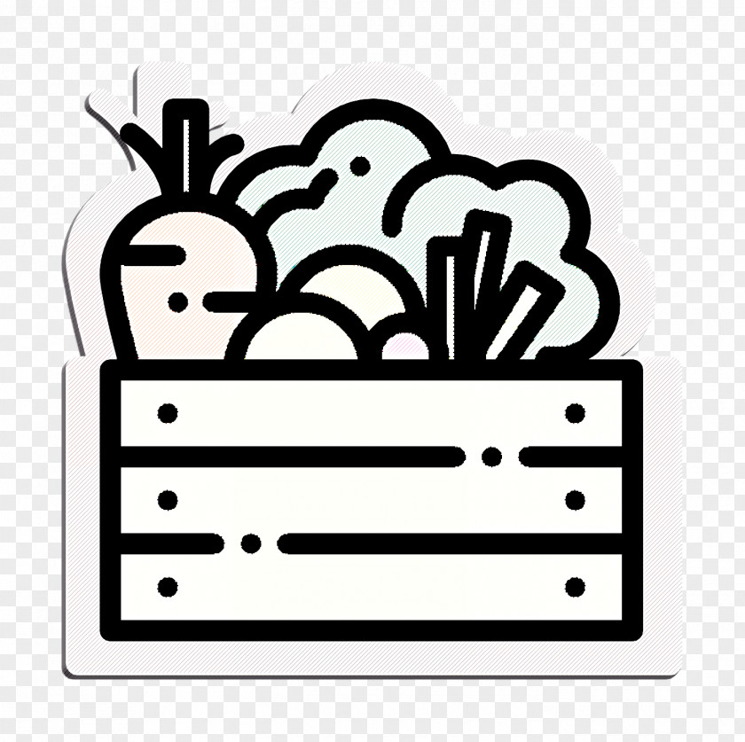 Coloring Book Line Art Vegetables Icon Food Agriculture PNG