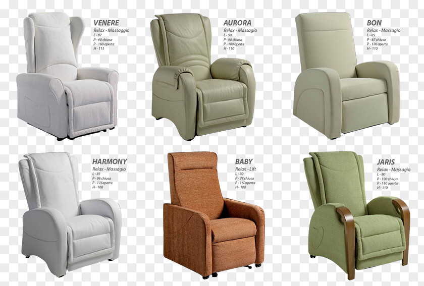 Delle Wing Chair Club Recliner Couch Loveseat PNG