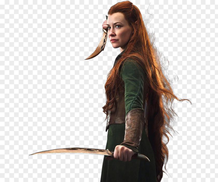 Evangeline Lilly Tauriel The Lord Of Rings Hobbit: Battle Five Armies PNG