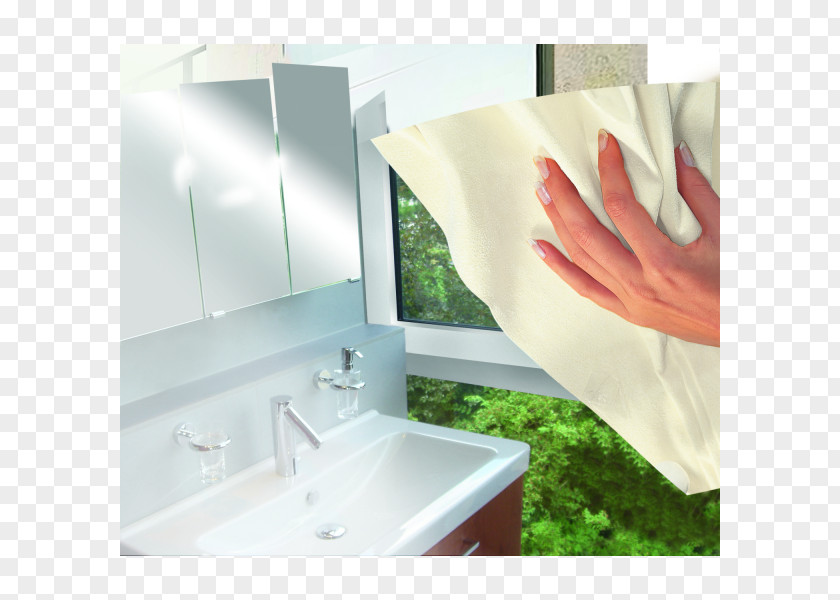 Window Glass Mirror Microfiber PNG