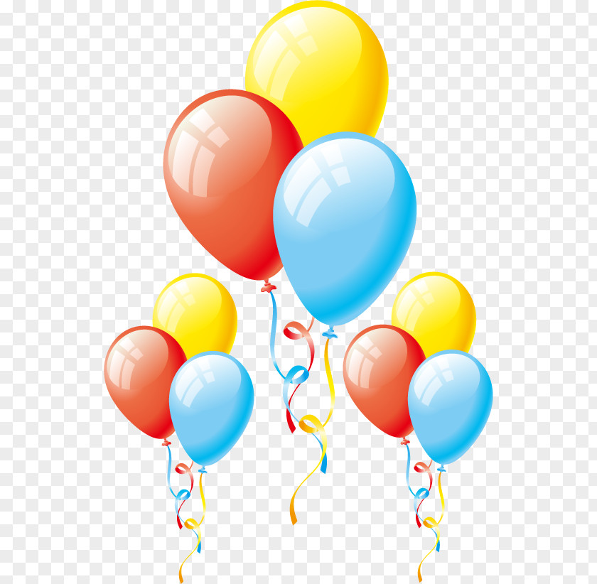 Hot Air Balloon Vector Material Birthday Clip Art PNG