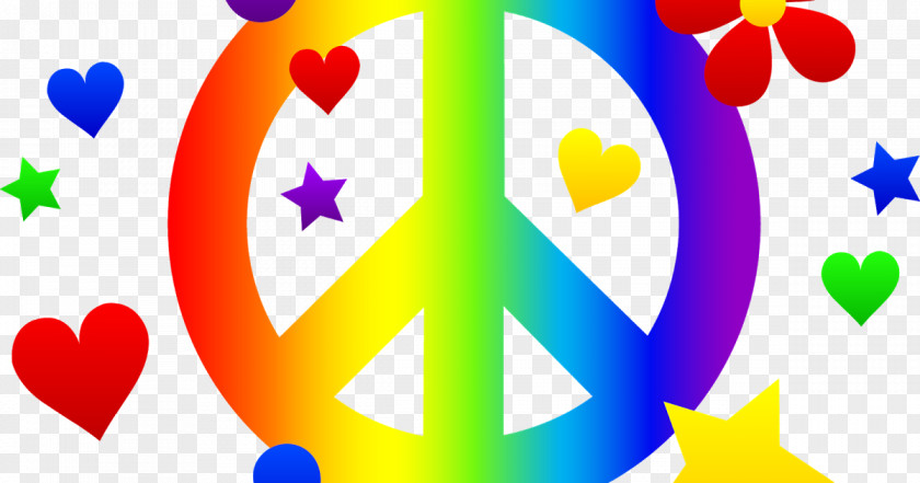 Symbol Peace Symbols Sign Rainbow Clip Art PNG
