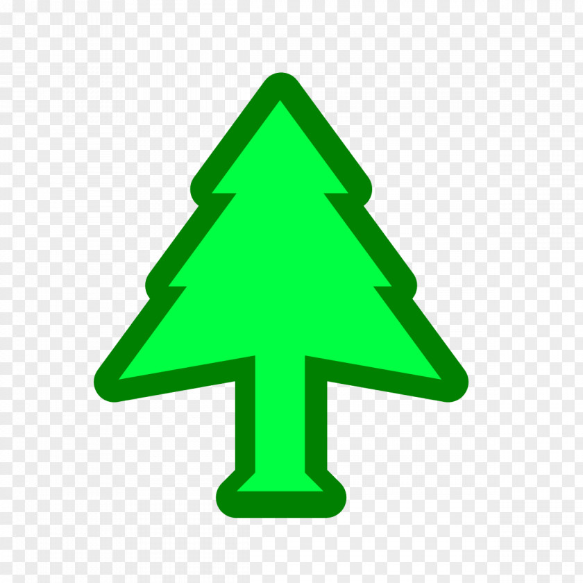 Sanctuary Christmas Tree Line Triangle Green PNG