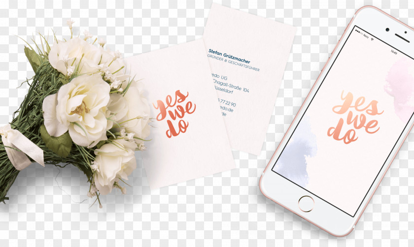 Design Floral Visiting Card User Interface PNG