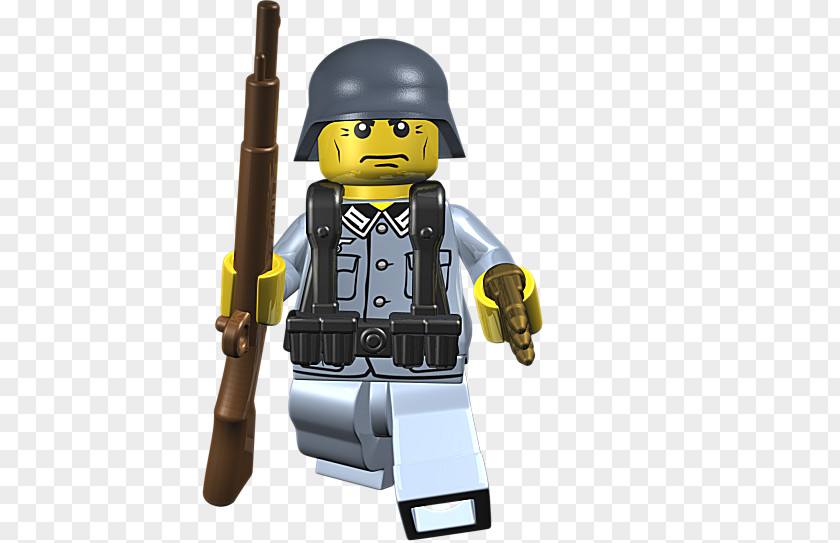 Military Equipment Second World War LEGO Rifleman Soldier BrickArms PNG