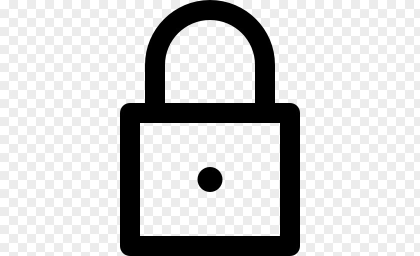 Rectangle Padlock Lock PNG