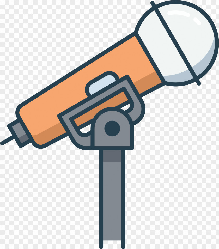 Cartoon Microphone Icon Animation PNG