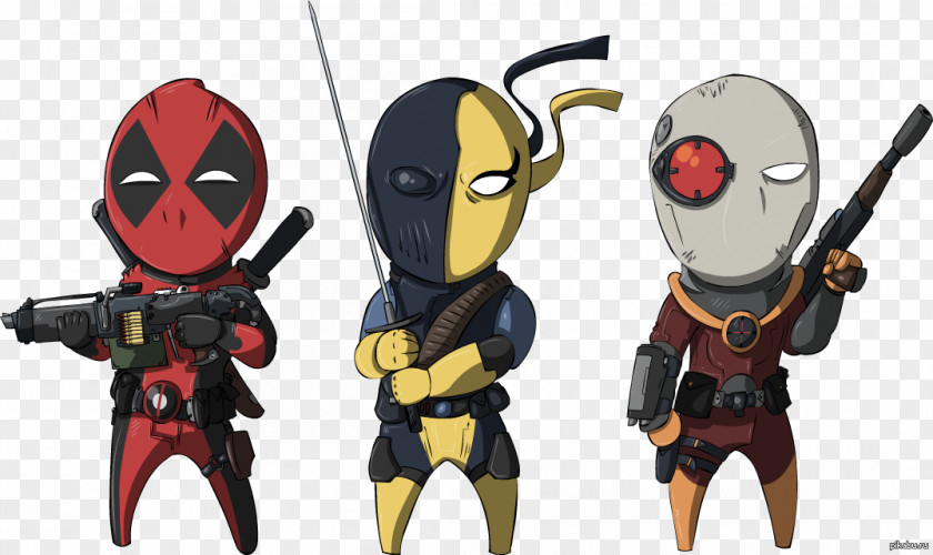 Deathstroke Deadpool Deadshot Spider-Man Bullseye PNG