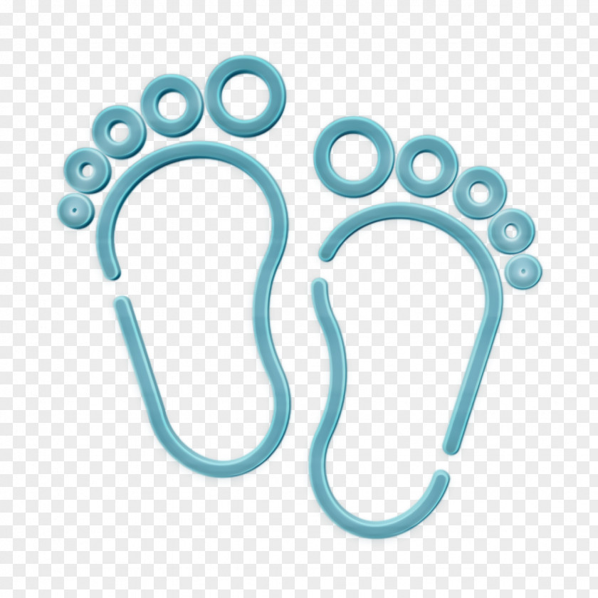 Footprint Icon Foot Smileys Flaticon Emojis PNG