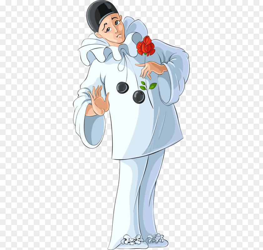 Pierrot Royalty-free Clip Art PNG