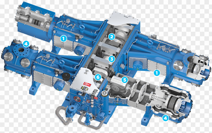 Reciprocating Compressor Station Dresser-Rand Group Engine PNG