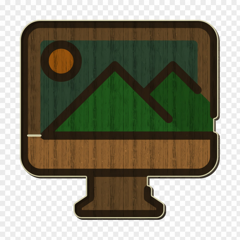 Signage Sign Wood Icon PNG