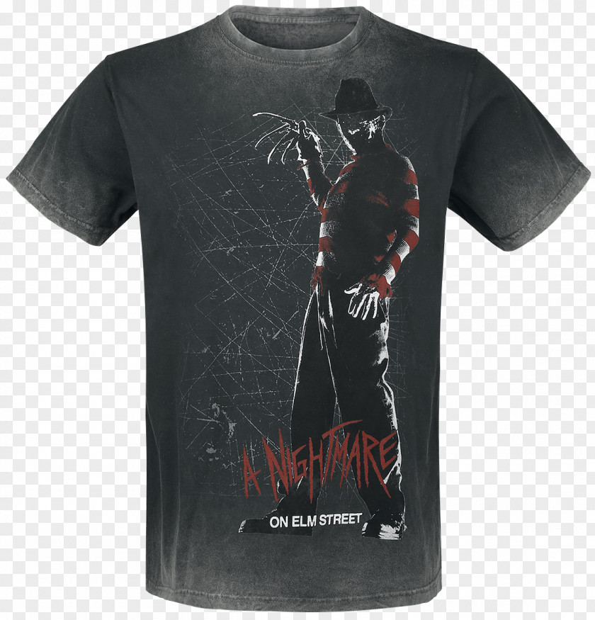 T-shirt Sleeve Passform Black PNG