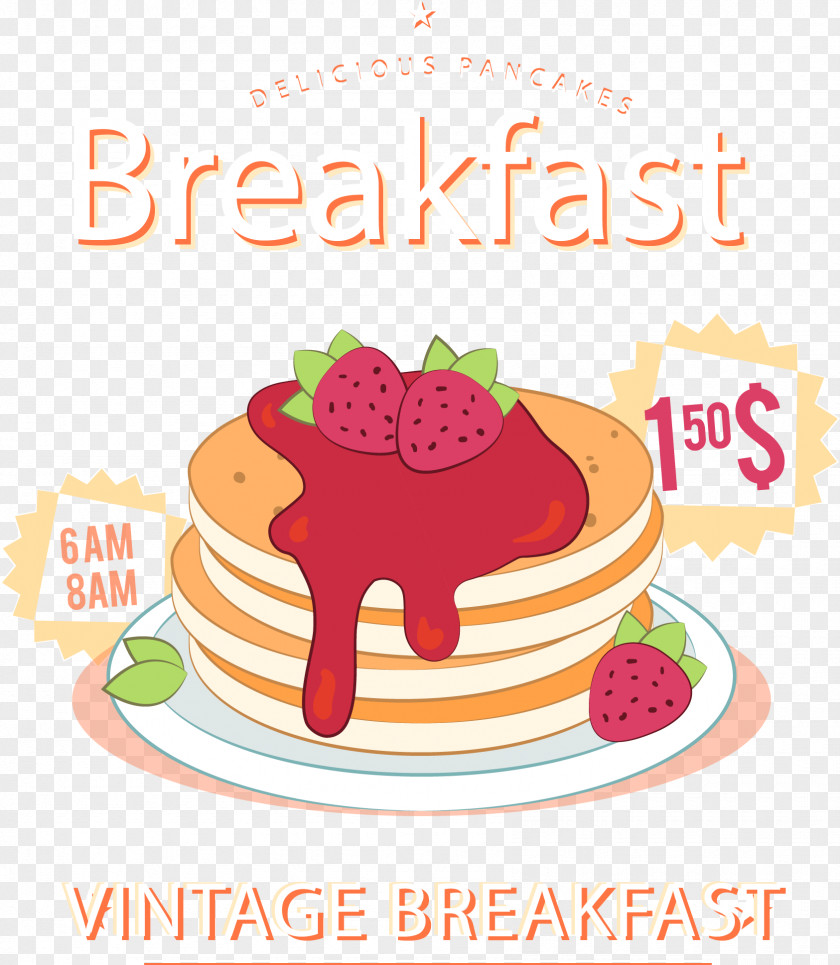 Breakfast Vector Graphics Waffle Milk Jam PNG