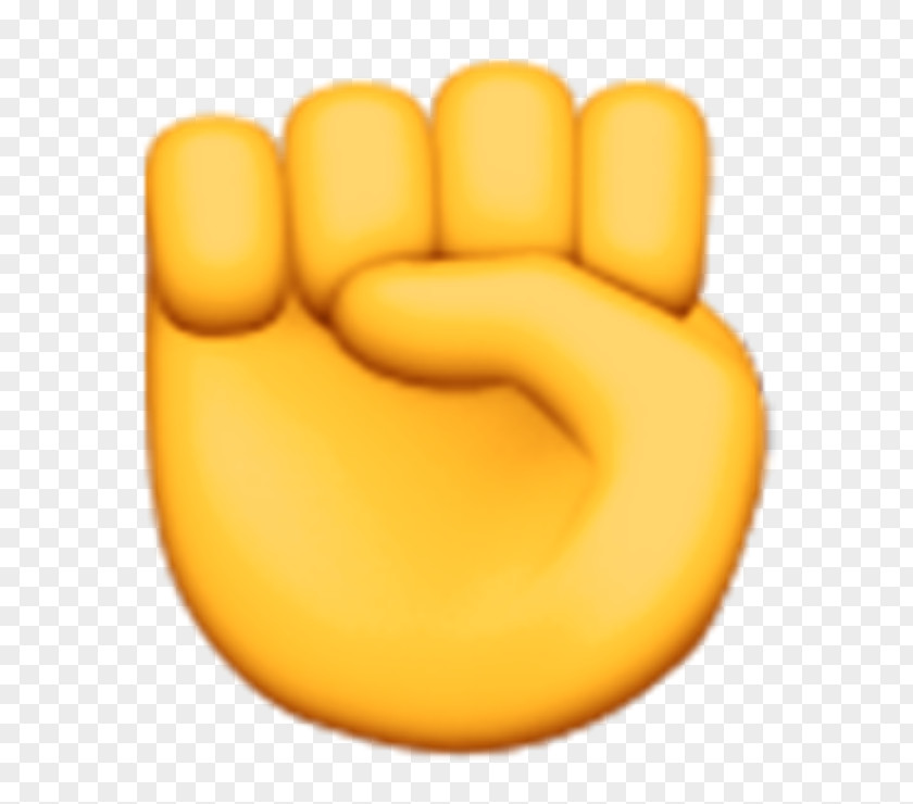 Emoji Raised Fist IPhone Text Messaging Meaning PNG