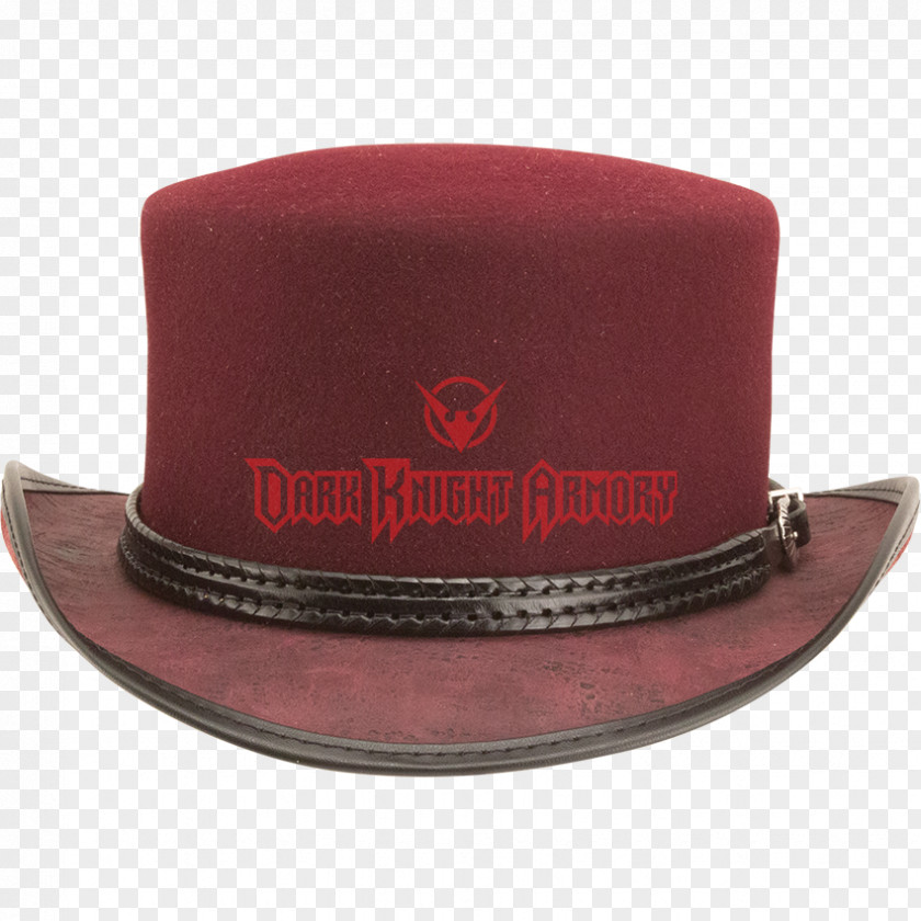 Hat Danbury Maroon PNG