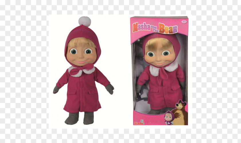 Masha Y El Oso Doll Toy Bear Simba Dickie Group PNG