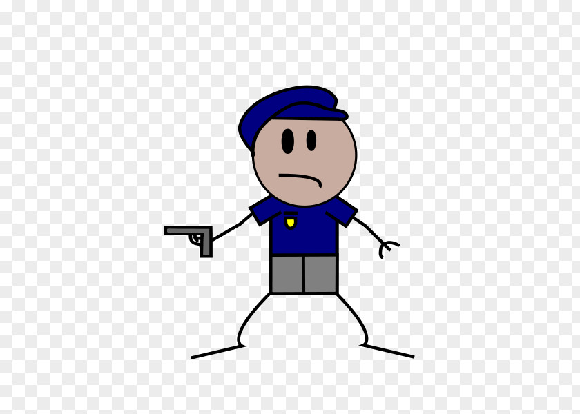 Police Man Clipart Stick Figure Officer Clip Art PNG