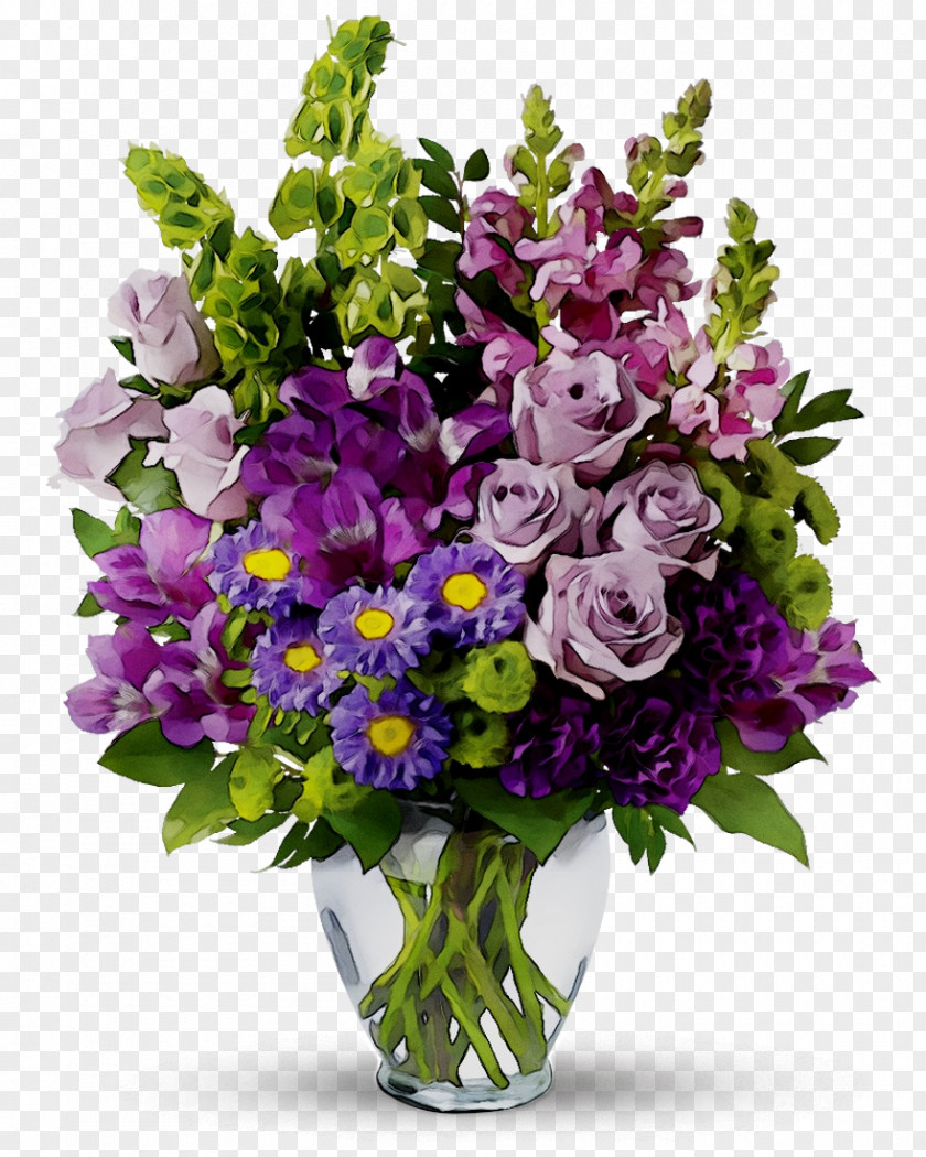 Cut Flowers Flower Bouquet Gift Vase PNG