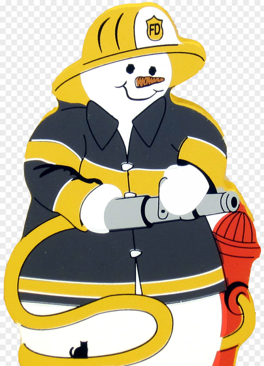 Firefighter Firefighter's Helmet Snowman Clip Art PNG
