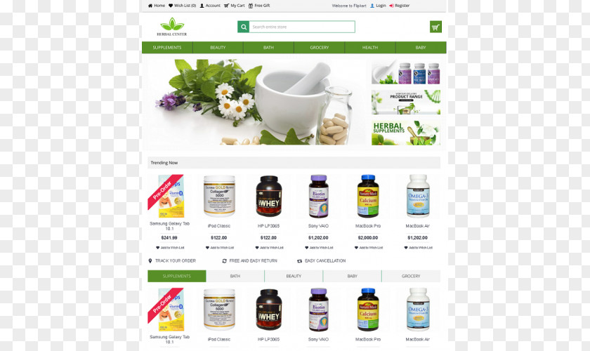 Herbal Logo Web Page Herbalism Brand PNG