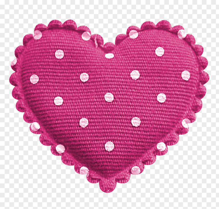 Love Pink Embroidered Pillow Paper Clip Art PNG