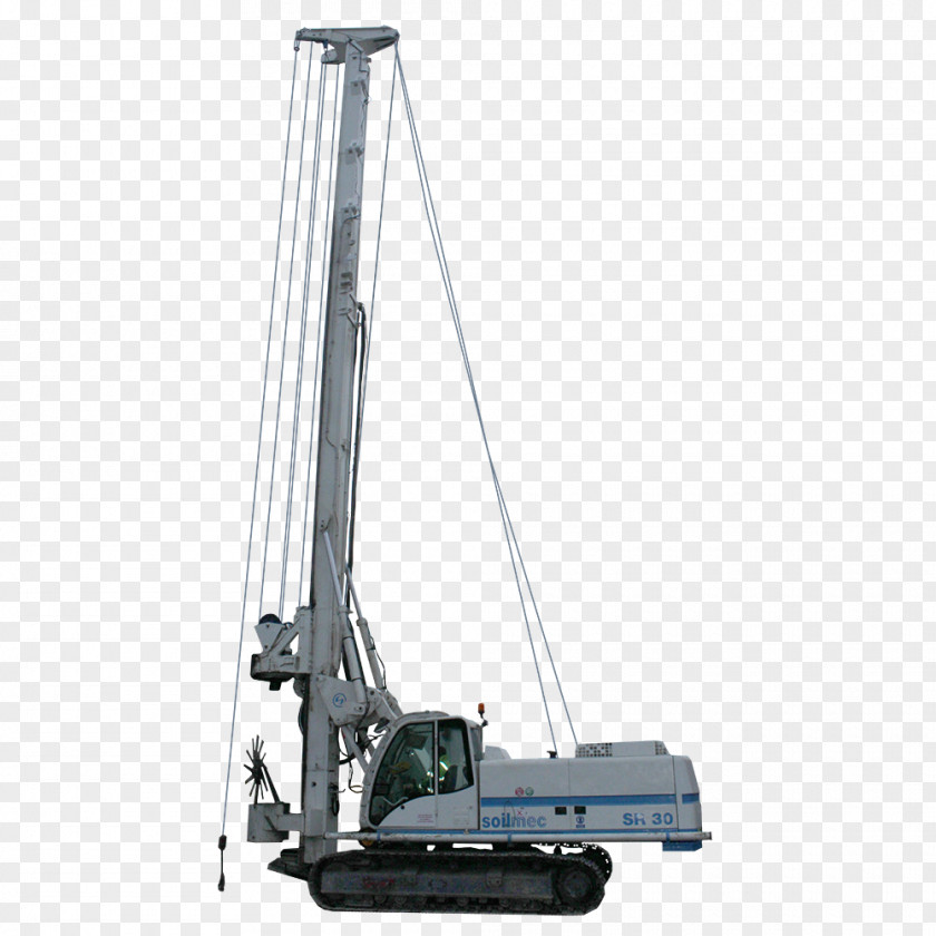 Maintenance Equipment Drilling Rig Augers Well Soilmec Water PNG