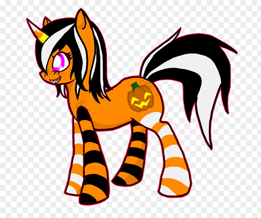 Revamp Clip Art Candy Corn Pony Horse PNG