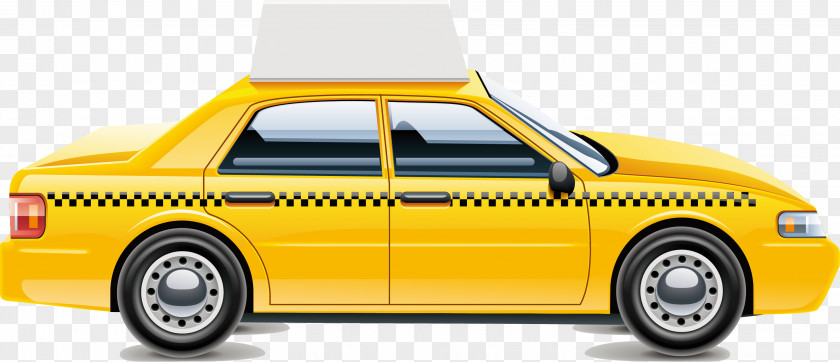 Taxi Vector Material Car Mercedes-Benz Truck Fleet Vehicle PNG