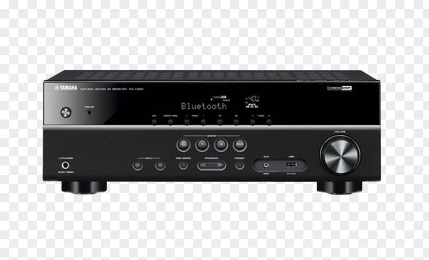 Yamaha Rx 125 YAMAHA YHT-1810 Black AV Receiver 5.1 Surround Sound Home Theater Systems HTR-2071 PNG