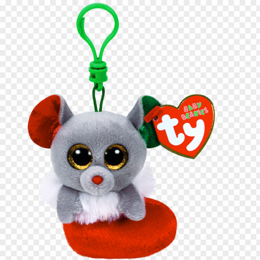 Beanie Babies Ty Inc. Stuffed Animals & Cuddly Toys The Christmas Mouse PNG