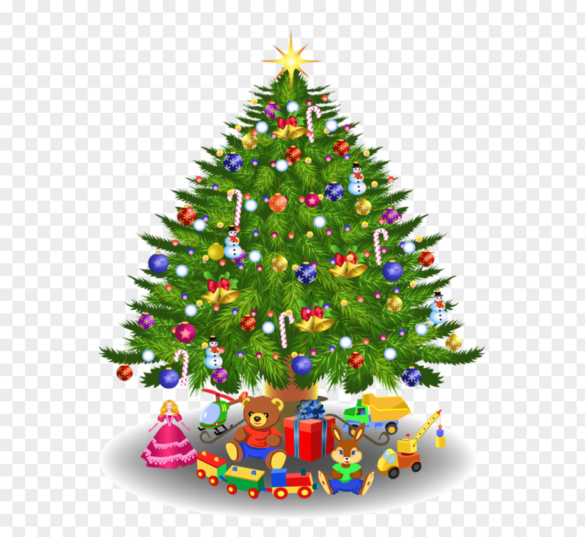 Christmas Tree Ornament New Year Clip Art PNG