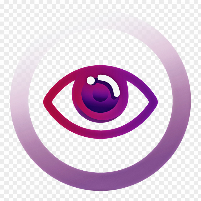 Circle Violet Purple Spiral Eye PNG