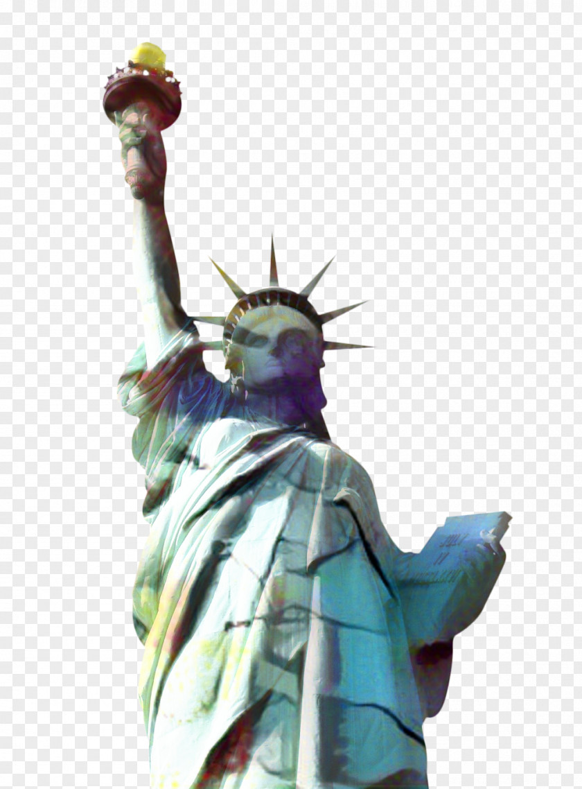 Figurine Plant Statue Of Liberty PNG