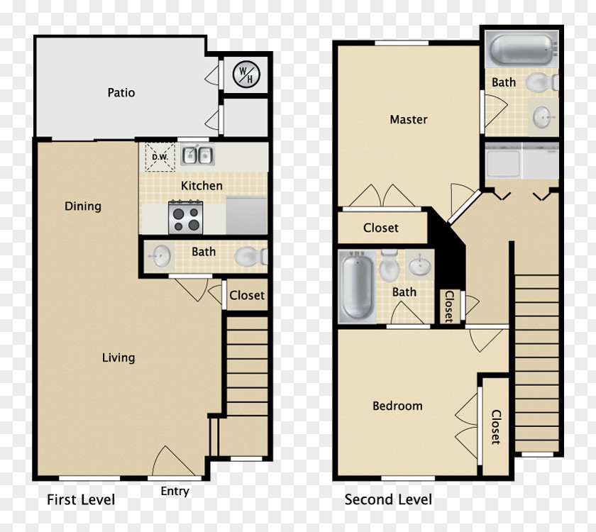 House Floor Plan Siena Townhomes Townhouse PNG