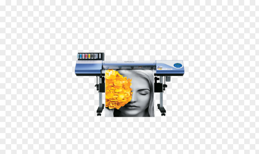 Man Printing Digital Wide-format Printer Press Machine PNG