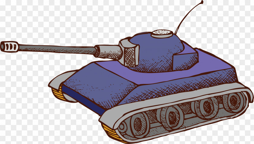 Tank Vector Material PNG