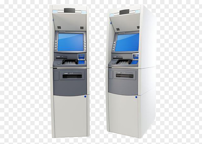 ATM Machine Effect Diagram Automated Teller Bank Payment Card Cash PNG